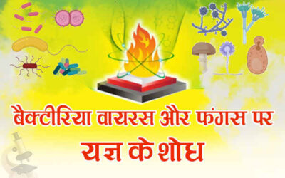 बैक्टीरिया वायरस और फंगस पर यज्ञ के शोध
